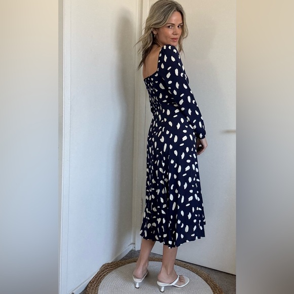 Reformation Sigmund Dress Splatter - Picture 11 of 17